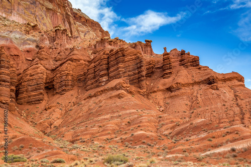 Whimsical Mountain in Capitol Reef National Park, Utah