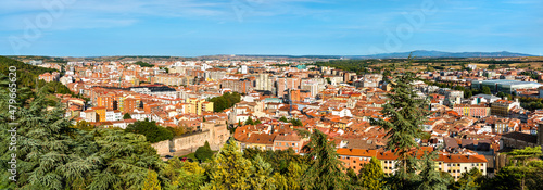 Panoramic view of Burgos, the historic capital of Castile in Spain © Leonid Andronov