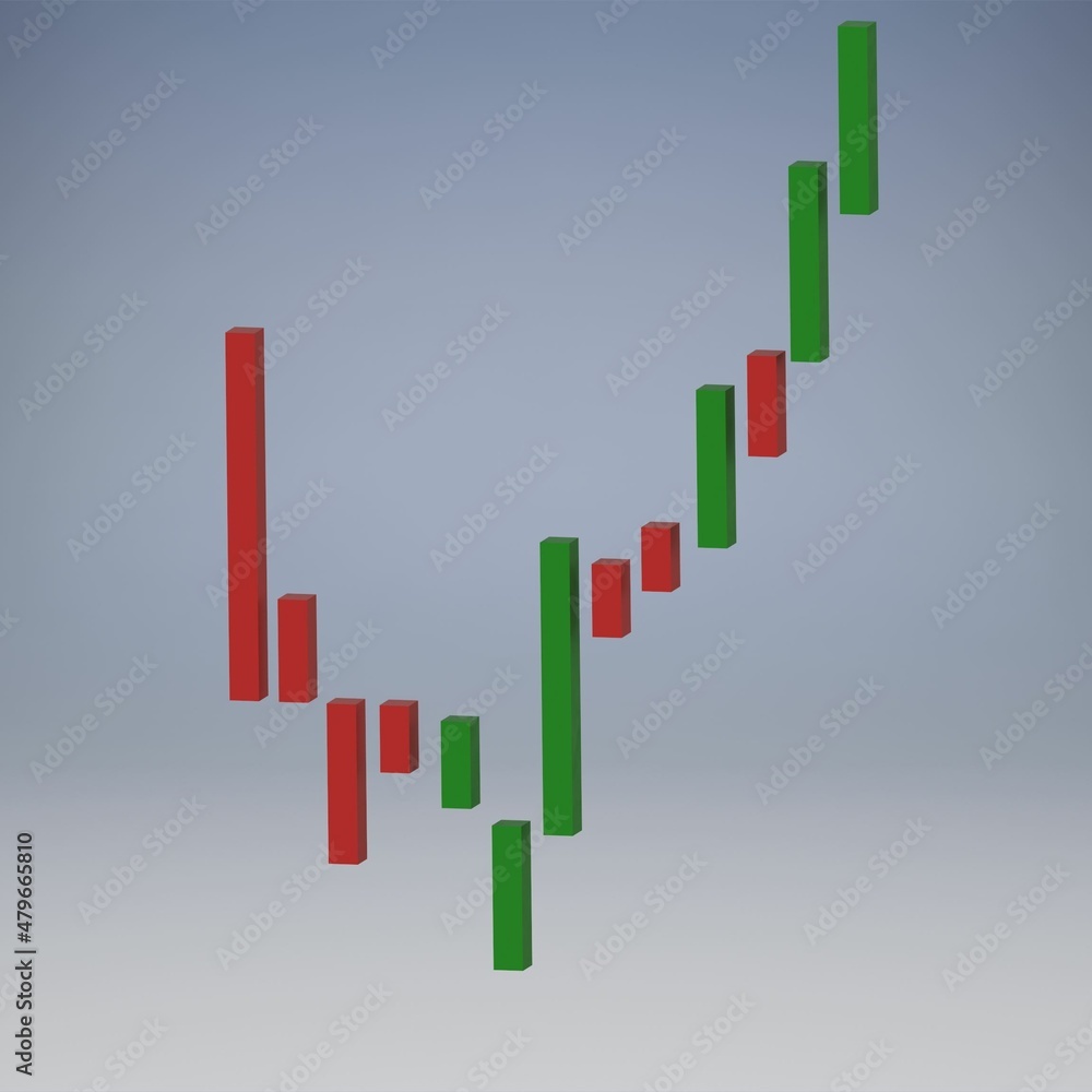 business graph with arrow business graph with arrow