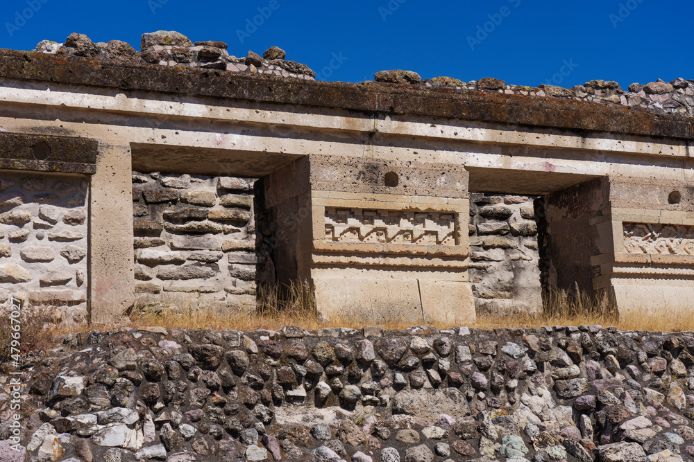 Mitla ruins in Mexico