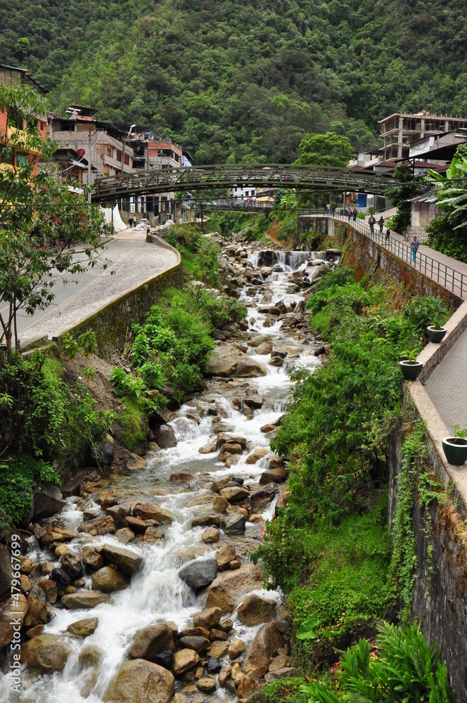 Fototapeta premium Aguas Calientes