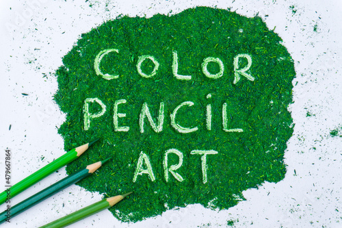 art with colored pencil scrapes