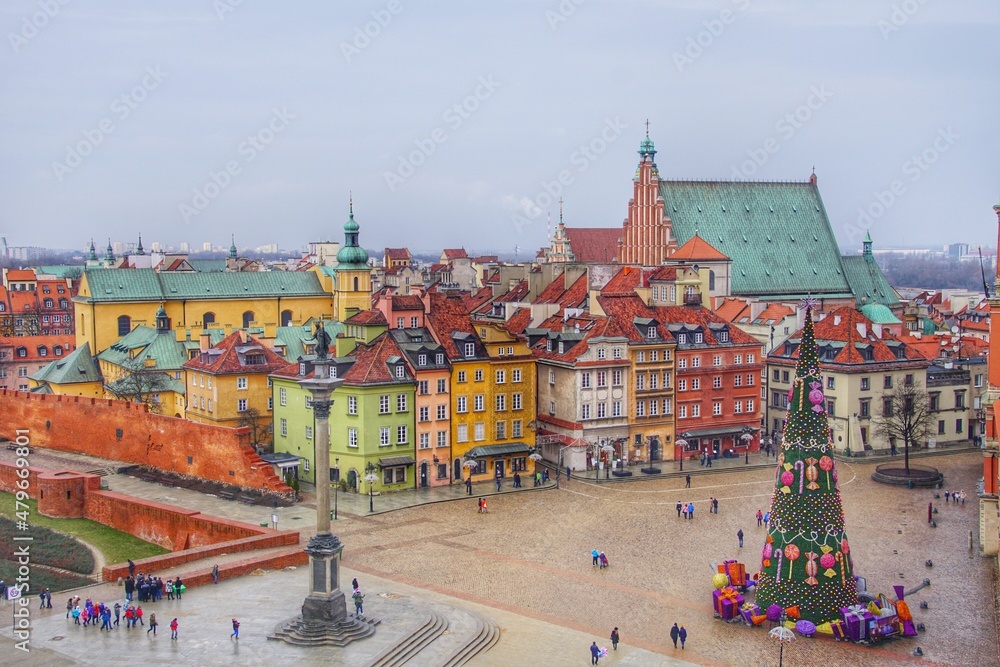 Obraz premium Warsaw / Varsovia / Warszawa
