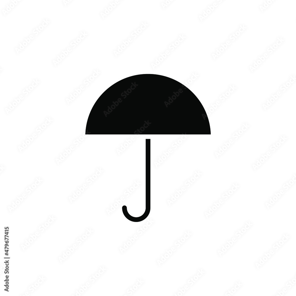 Umbrella, Weather, Protection Solid Icon, Vector, Illustration, Logo Template. Suitable For Many Purposes. Umbrella, Weather, Protection Solid Icon, Vector, Illustration, Logo Template. Suitable For Many Purposes.