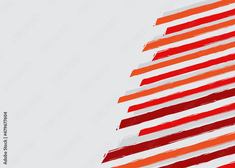 Fototapeta premium Abstract background with gradient color striped sketch lines pattern and some copy space area
