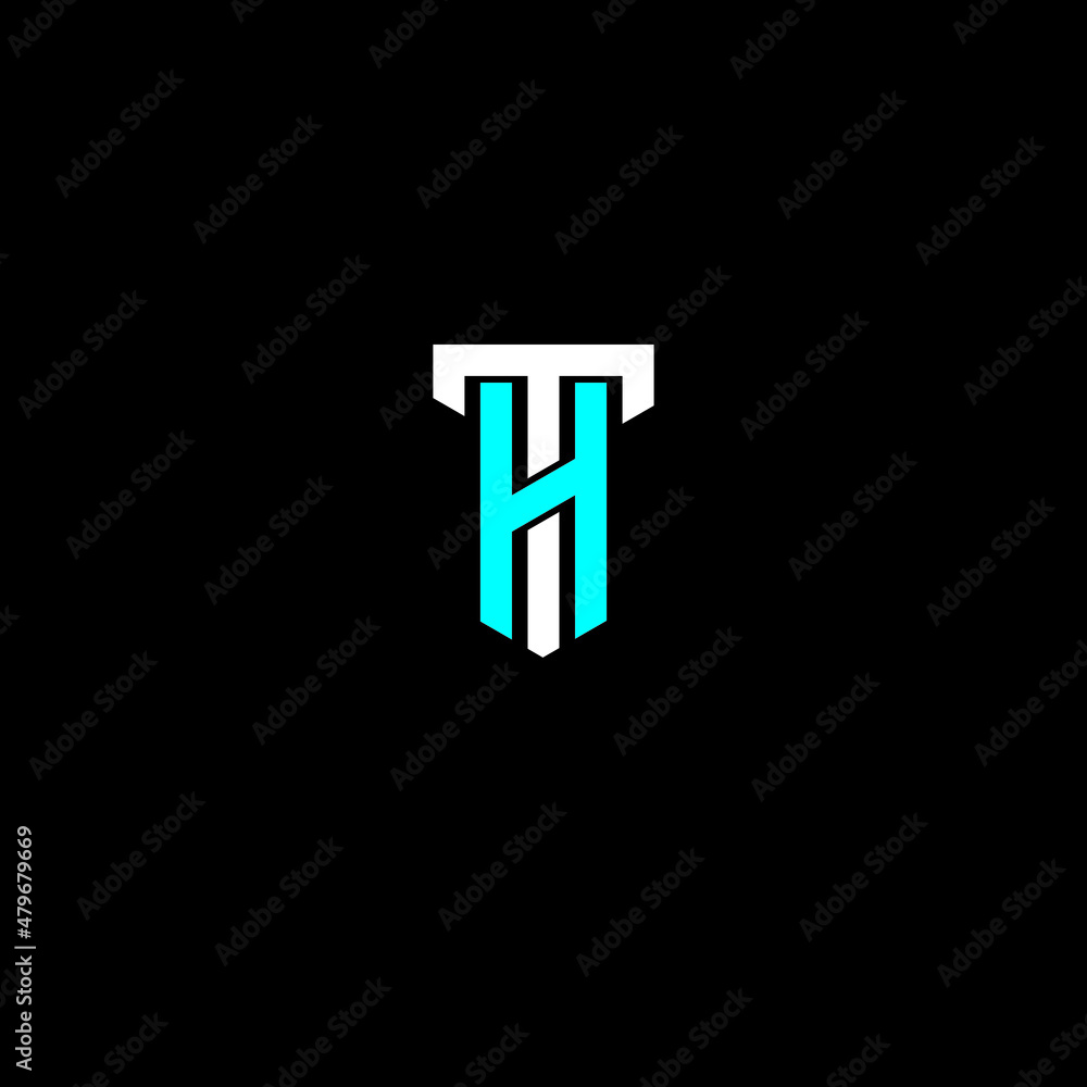 TH or HT logo design vector templates TH or HT logo design vector templates