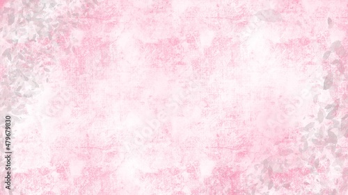 pink background with watercolor