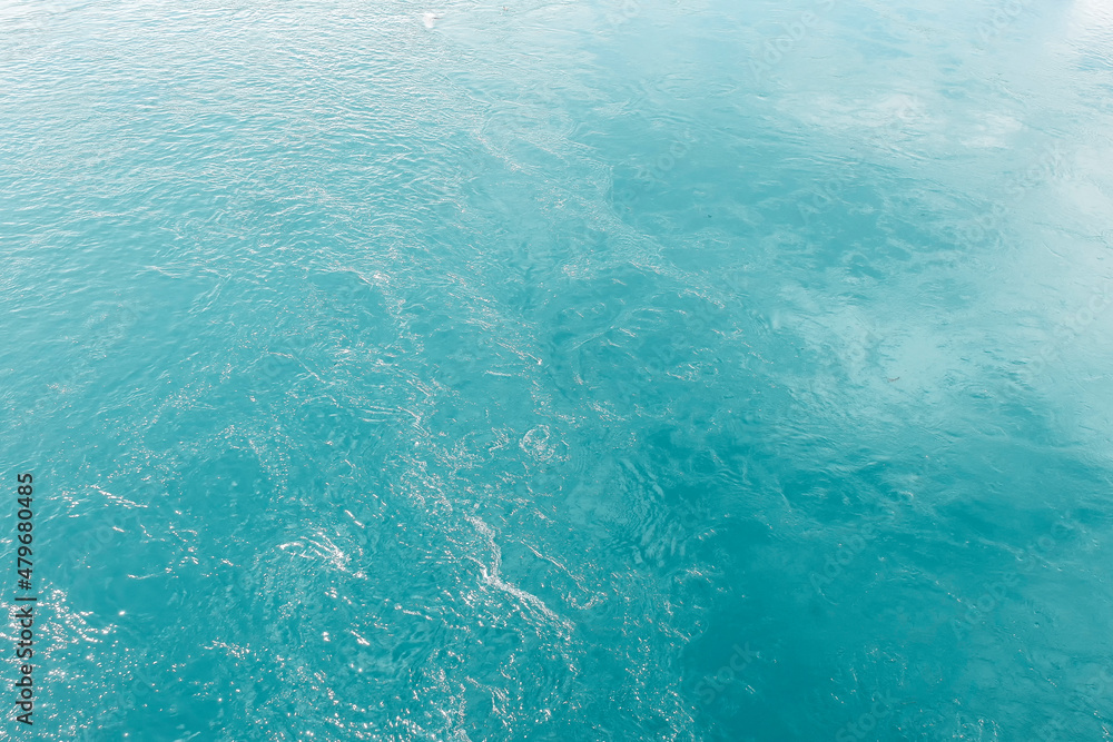 Obraz premium Abstract water background. River. Bright water. Turquoise water texture. Natural background