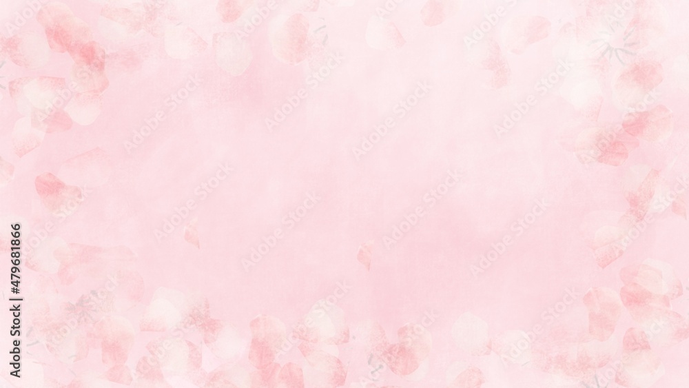 pink background with space