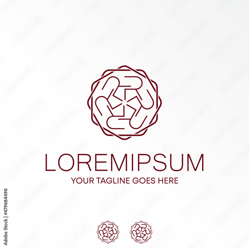 Letter or word R line font on circle around like Motif image graphic icon logo design abstract concept vector stock. Can be used as a symbol related to initial or interior. Letter or word R line font on circle around like Motif image graphic icon logo design abstract concept vector stock. Can be used as a symbol related to initial or interior.