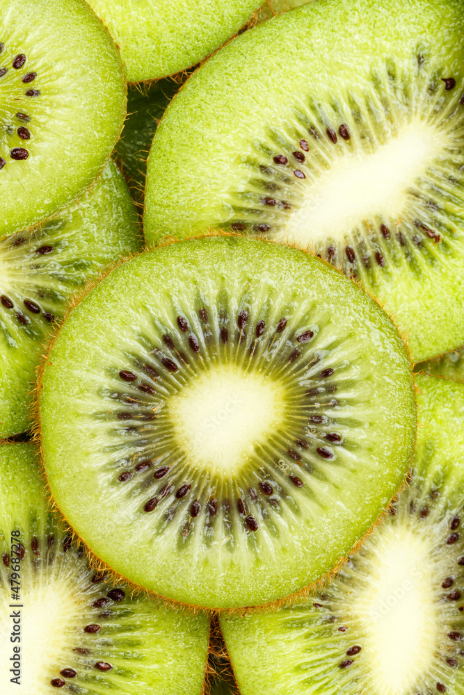 Kiwi fruit kiwis fruits background from above portrait format Kiwi fruit kiwis fruits background from above portrait format