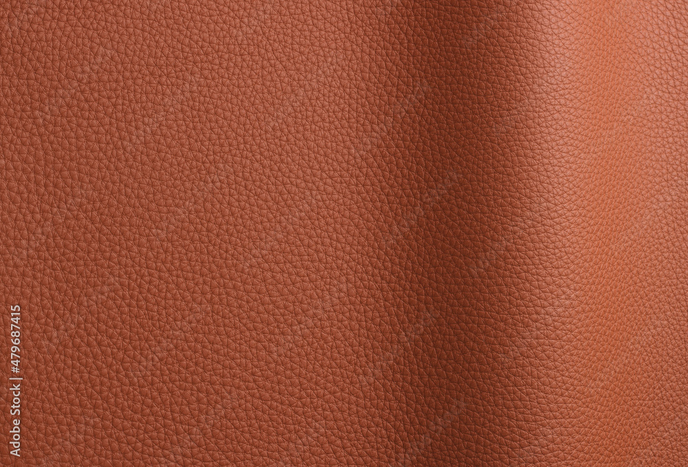 Fototapeta premium Red brown leather