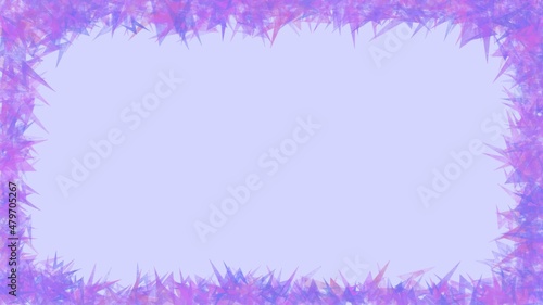 frame of lavender