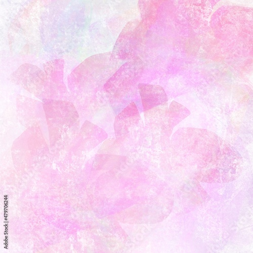 pink floral background © 1110