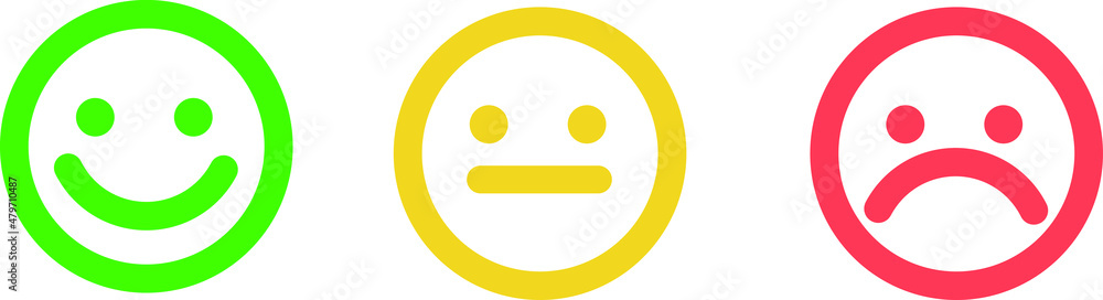 Feedback vector concept. Rank, level of satisfaction rating. Excellent, good, normal, bad awful. Feedback in form of emotions, smileys, emoji. User experience Review of consumer.
Feedback vector concept. Rank, level of satisfaction rating. Excellent, good, normal, bad awful. Feedback in form of emotions, smileys, emoji. User experience Review of consumer.