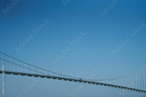 the Yi Sunsin bridge in Gwangyang. 광양 이순신 대교. photo