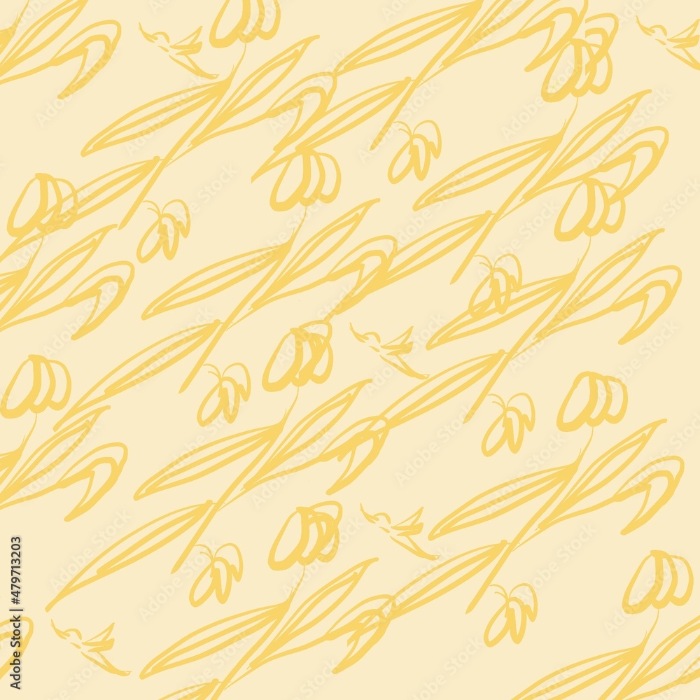 seamless pattern with leaves seamless pattern with leaves