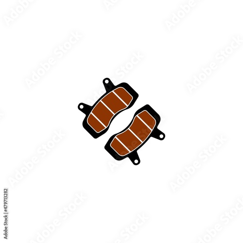disc brake pads icon