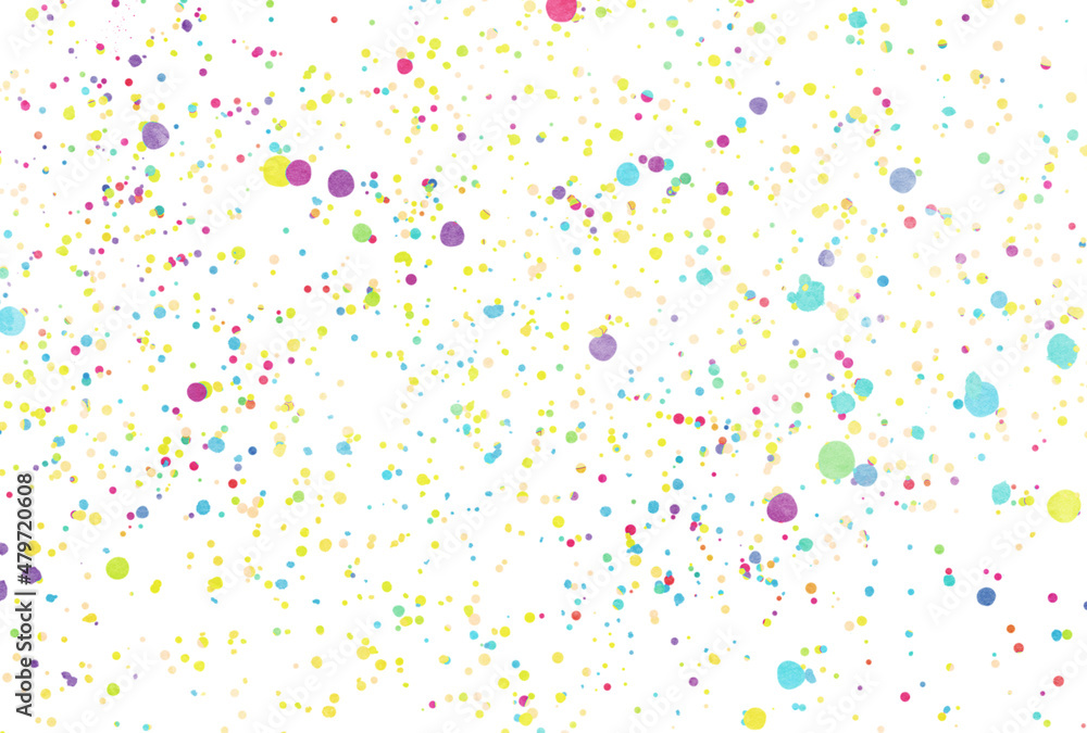 背景素材 水彩テクスチャ 水玉stock Illustration Adobe Stock