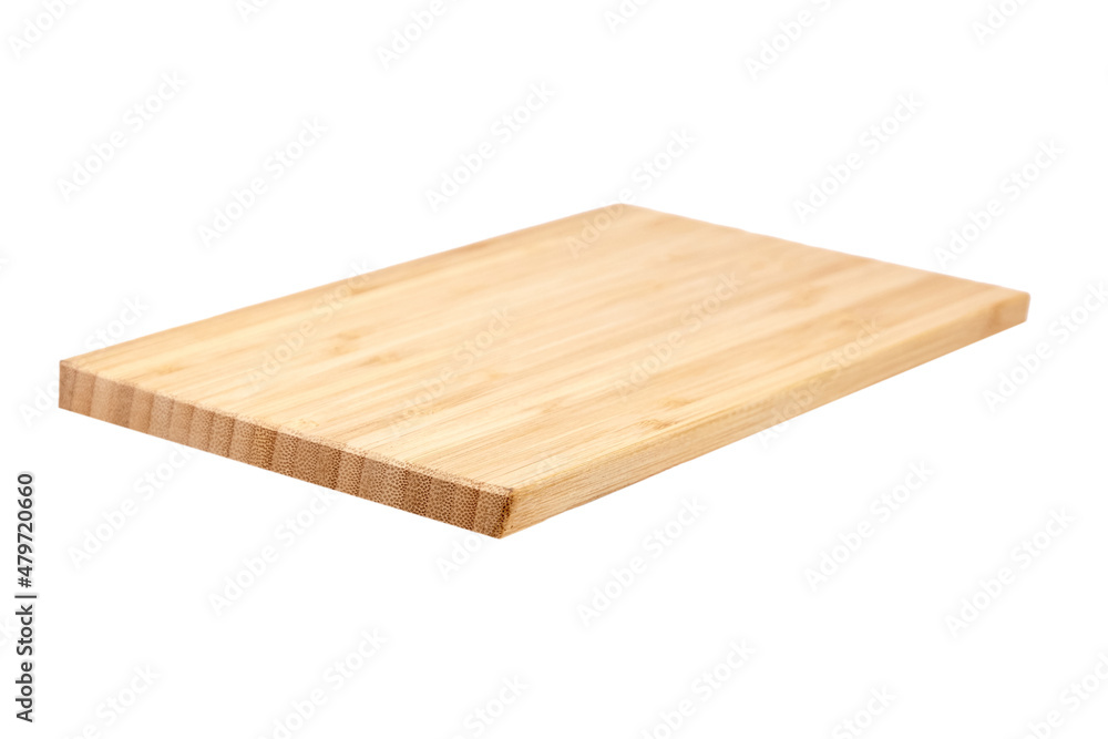 Wooden cutting board isolated on white Wooden cutting board isolated on white