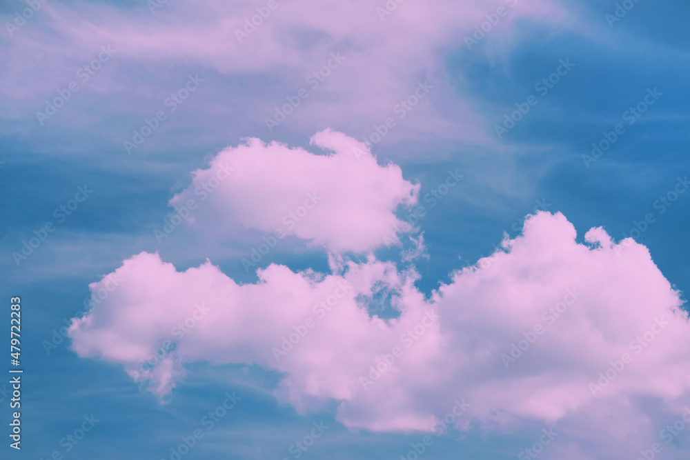 pink clouds, sky background pink clouds, sky background