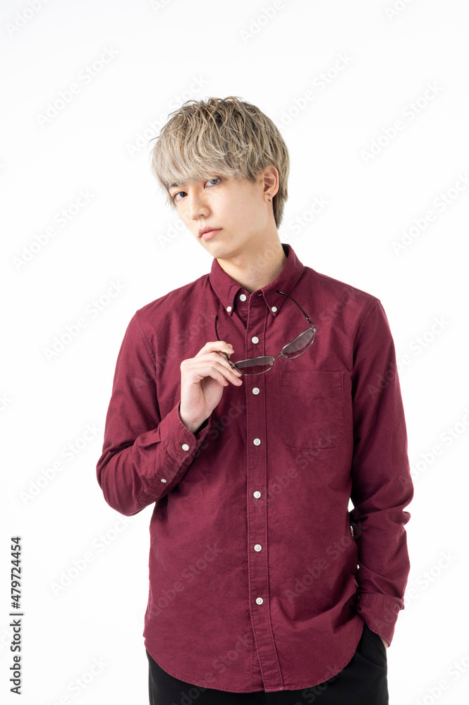 おしゃれ男子 Stock Photo | Adobe Stock