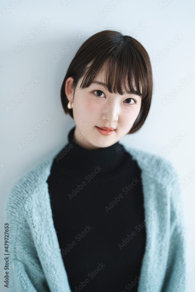 クールな女性ポートレート クールな女性ポートレート