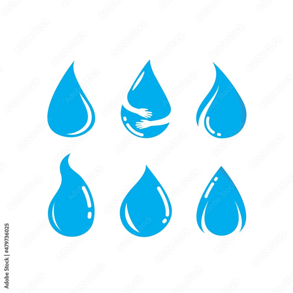 water drop icon set vector illustration design water drop icon set vector illustration design