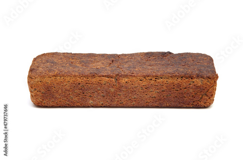 BREAD. A lovely loaf of bread. on an isolated white background. food. bakery products.