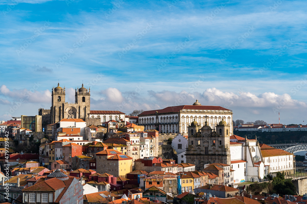 Dächer von Porto Portugal