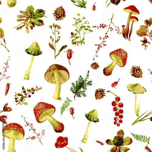 Beautiful seamless repeated vintage florals patterns free download perfect for fabrics, t-shirts packaging etc
