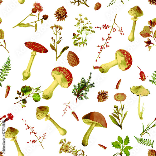 Beautiful seamless repeated vintage florals patterns free download perfect for fabrics, t-shirts packaging etc
