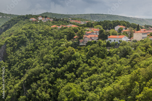 Montainous suburbs of Rijeka  Croatia