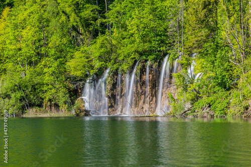 Waterfall in Plitvice Lakes National Park, Croatia © Matyas Rehak