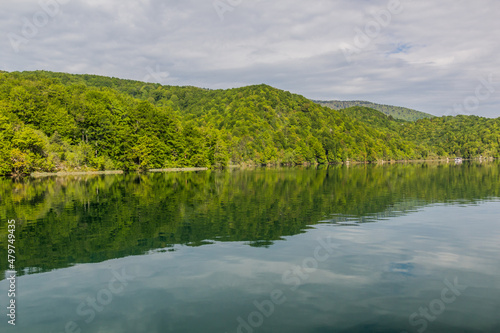 Kozjak lake in Plitvice Lakes National Park, Croatia