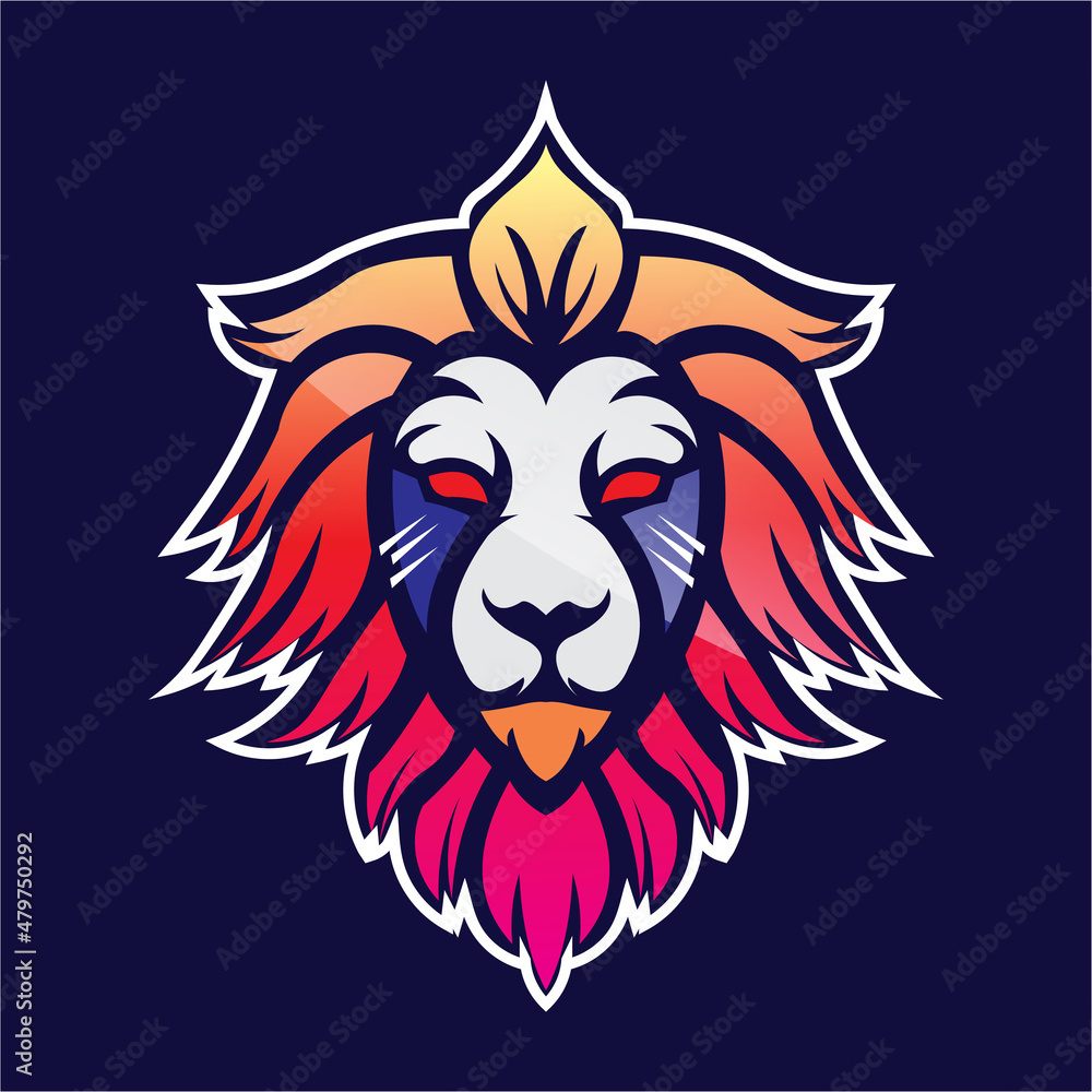 Lion logos, full color