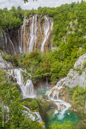 Veliki slap waterfall in Plitvice Lakes National Park, Croatia © Matyas Rehak
