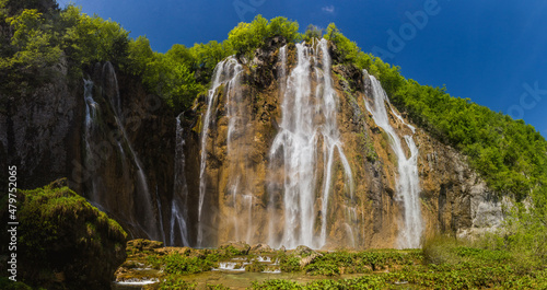 Veliki Slap waterfall Plitvice Lakes National Park, Croatia