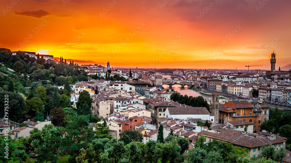 Naklejka premium florence
