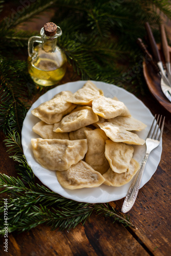 pierogi z kapustą christmas boże narodzenie