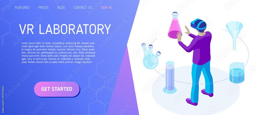 Laboratory in a virtual reality Laboratory in a virtual reality