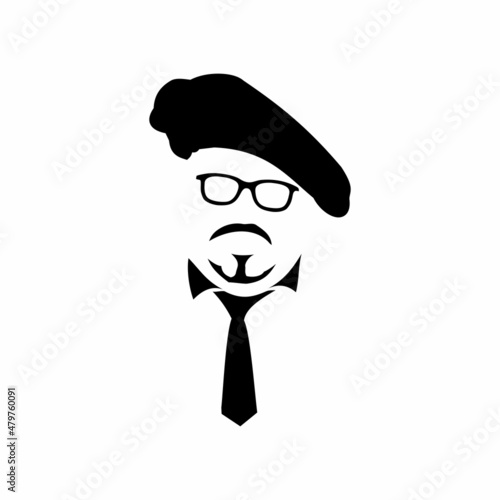 abstract glasses artist