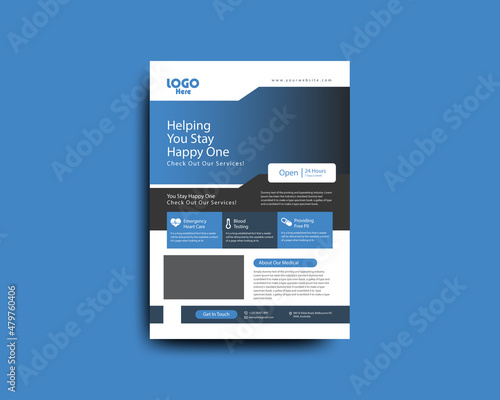 Medical Flyer Template Design