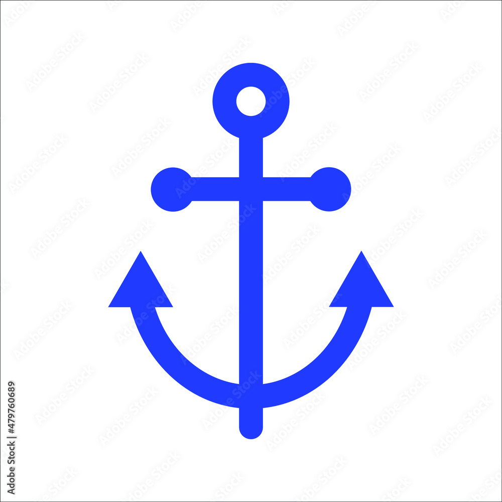 anchor vector icon, on white background, eps 10. anchor vector icon, on white background, eps 10.