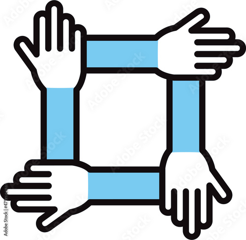 together line icon
