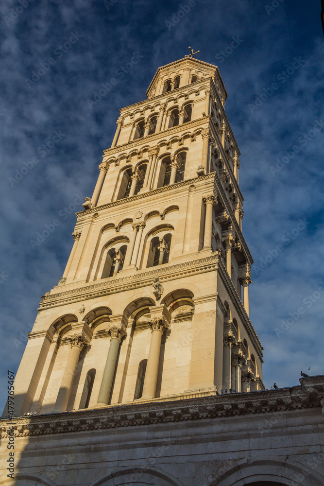Saint Domnius Bell Tower in Split, Croatia