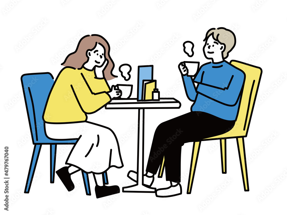 カフェでお喋りするイラスト 休日 まったり リラックス 談笑 デート Illustration Of Chatting At A Cafe Holidays Relaxation Relaxation Chatting And Dating Stock Vector Adobe Stock カフェでお喋りするイラスト 休日 まったり リラックス 談笑 デート Illustration Of Chatting At A Cafe Holidays Relaxation Relaxation Chatting And Dating Stock Vector Adobe Stock