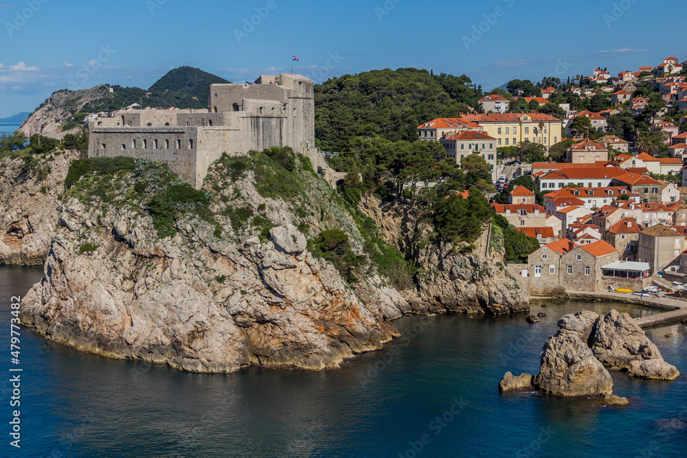 Lovrijenac fortress in Dubrovnik, Croatia