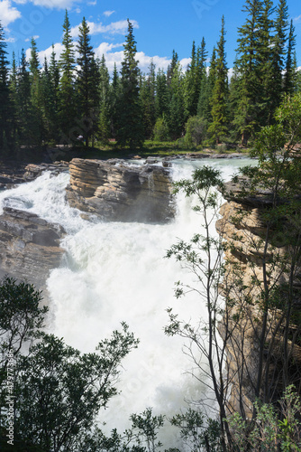 An overview of the Althabasca Falls