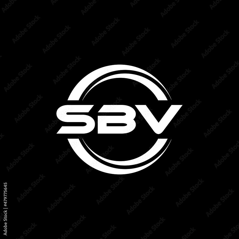 SBV letter logo design with black background in illustrator, vector logo modern alphabet font overlap style. calligraphy designs for logo, Poster, Invitation, etc. SBV letter logo design with black background in illustrator, vector logo modern alphabet font overlap style. calligraphy designs for logo, Poster, Invitation, etc.
